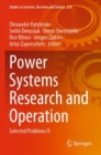 Image for Power systems research and operation  : selected problems II
