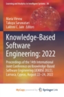 Image for Knowledge-Based Software Engineering