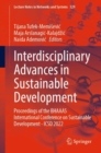 Image for Interdisciplinary advances in sustainable development  : proceedings of the BHAAAS International Conference on Sustainable Development - ICSD 2022