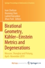 Image for Birational Geometry, Kahler-Einstein Metrics and Degenerations