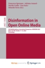 Image for Disinformation in Open Online Media
