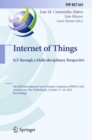 Image for Internet of things  : IoT through a multi-disciplinary perspective