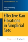 Image for Effective Kan Fibrations in Simplicial Sets