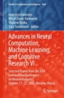 Image for Advances in neural computation, machine learning, and cognitive research VI  : selected papers from the XXIV International Conference on Neuroinformatics, October 17-21, 2022, Moscow, Russia