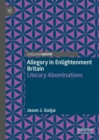 Image for Allegory in Enlightenment Britain