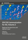 Image for SDG18 communication for allVolume 2,: Regional perspectives and special cases