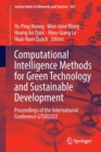 Image for Computational Intelligence Methods for Green Technology and Sustainable Development : Proceedings of the International Conference GTSD2022