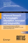 Image for Advanced Research in Technologies, Information, Innovation and Sustainability : Second International Conference, ARTIIS 2022, Santiago de Compostela, Spain, September 12–15, 2022, Revised Selected Pap