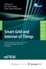 Image for Smart Grid and Internet of Things : 5th EAI International Conference, SGIoT 2021, Virtual Event, December 18-19, 2021, Proceedings
