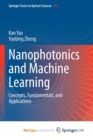 Image for Nanophotonics and Machine Learning