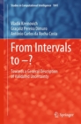 Image for From Intervals to –?