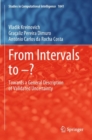 Image for From Intervals to –?