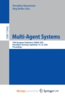 Image for Multi-Agent Systems : 19th European Conference, EUMAS 2022, Dusseldorf, Germany, September 14-16, 2022, Proceedings