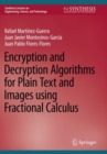 Image for Encryption and Decryption Algorithms for Plain Text and Images using Fractional Calculus