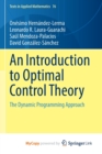 Image for An Introduction to Optimal Control Theory : The Dynamic Programming Approach