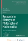 Image for Research in History and Philosophy of Mathematics : The CSHPM 2021 Volume