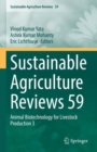 Image for Sustainable Agriculture Reviews 59