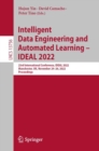 Image for Intelligent Data Engineering and Automated Learning – IDEAL 2022