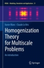 Image for Homogenization theory for multiscale problems  : an introduction