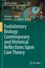 Image for Evolutionary biology  : contemporary and historical reflections upon core theory