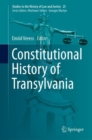 Image for Constitutional history of Transylvania