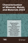 Image for Characterization of Minerals, Metals, and Materials 2023