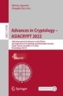 Image for Advances in Cryptology – ASIACRYPT 2022