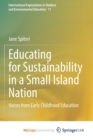 Image for Educating for Sustainability in a Small Island Nation