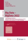 Image for Big Data - BigData 2022