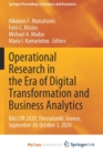 Image for Operational Research in the Era of Digital Transformation and Business Analytics