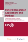 Image for Pattern Recognition Applications and Methods : 10th International Conference, ICPRAM 2021, and 11th International Conference, ICPRAM 2022, Virtual Event, February 4-6, 2021 and February 3-5, 2022, Rev