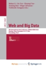 Image for Web and Big Data