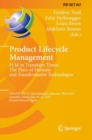 Image for Product lifecycle management  : 19th IFIP WG 5.1 International Conference, PLM 2022, Grenoble, France, July 10-13, 2022, revised selected papers