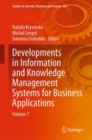 Image for Developments in Information and Knowledge Management Systems for Business Applications