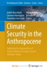 Image for Climate Security in the Anthropocene