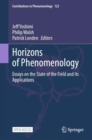Image for Horizons of Phenomenology
