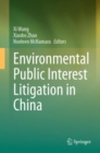 Image for Environmental public interest litigation in China