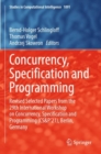 Image for Concurrency, Specification and Programming