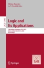 Image for Logic and its applications  : 10th Indian Conference, ICLA 2023, Indore, India, March 3-5, 2023, proceedings