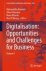 Image for Digitalisation Volume 1: Opportunities and Challenges for Business