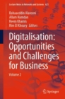 Image for Digitalisation  : opportunities and challenges for businessVolume 2