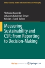 Image for Measuring Sustainability and CSR