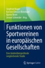 Image for Funktionen von Sportvereinen in europaischen Gesellschaften