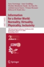 Image for Information for a Better World: Normality, Virtuality, Physicality, Inclusivity: 18th International Conference, iConference 2023, Virtual Event, March 13-17, 2023, Proceedings, Part II : 13972