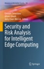 Image for Security and Risk Analysis for Intelligent Edge Computing