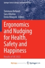 Image for Ergonomics and Nudging for Health, Safety and Happiness : Results of SIE 2022
