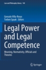 Image for Legal Power and Legal Competence