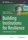 Image for Building Institutions for Resilience