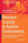 Image for Resource Scarcity in Austere Environments