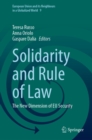 Image for Solidarity and rule of law: the new dimension of EU security : volume 9